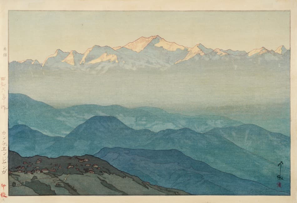 Kanchenjunga, Afternoon, from the Series "India and Southeast Asia"