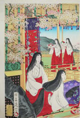 小野小町詠歌之図 4
