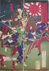 鹿児島暴徒女隊勇戦之図 2