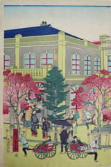 東京名所 尾張町煉石通開化之図 2