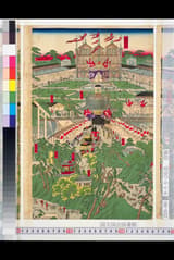 東京名所之内 上野山内一覧之図 2