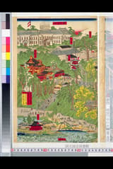 東京名所之内 上野山内一覧之図 3