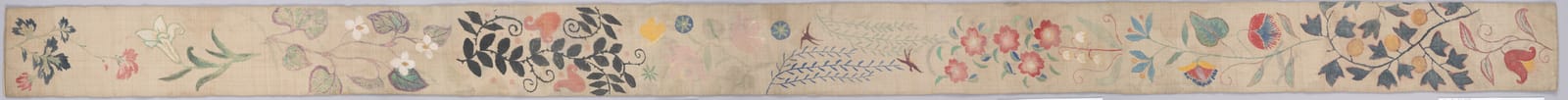 竹久夢二・笠井彦乃《合作帯》（1917年頃、金沢湯涌夢二館）。出典：金沢湯涌夢二館（金沢ミュージアムプラス「合作帯」）