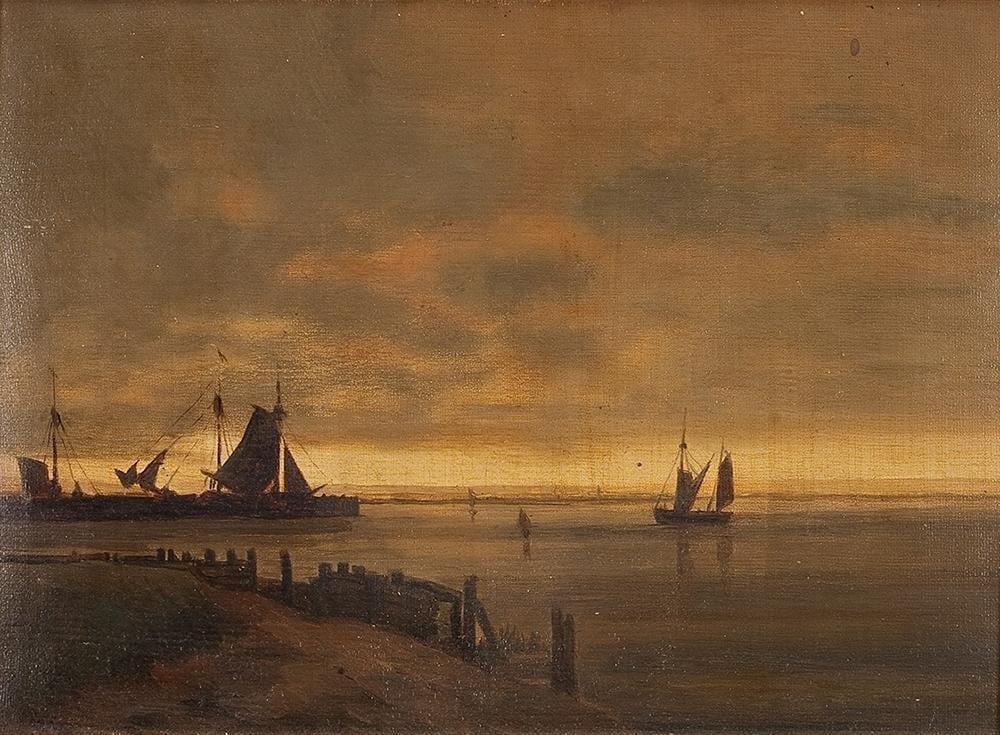 Romantische Küstenlandschaft(フリードリヒ周辺)