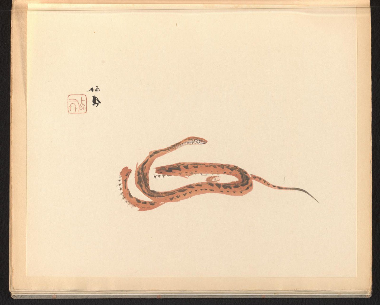 栖鳳逸品集 蛇 / 竹内栖鳳 | Cugira