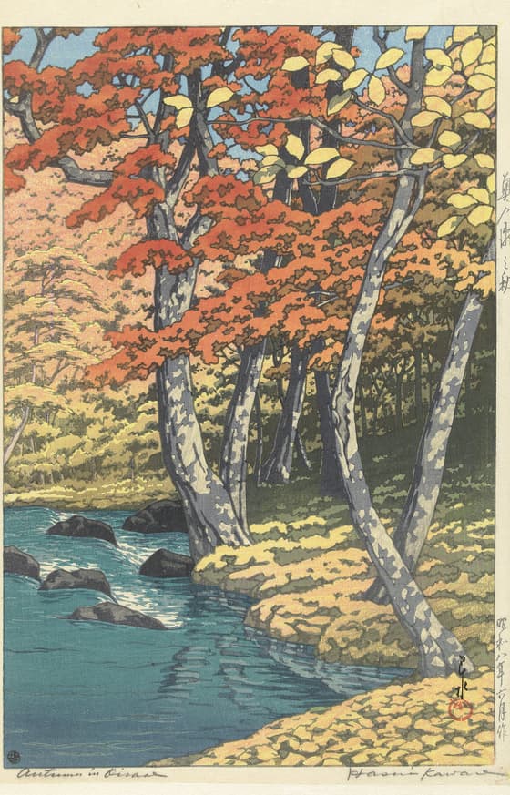 奥入瀬の秋(青森)