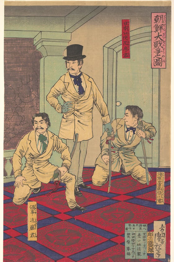 朝鮮大戦争之図