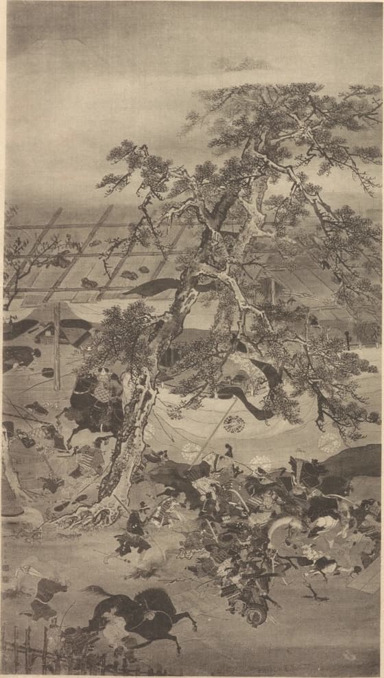 棲鳳画譜 平軍逃走