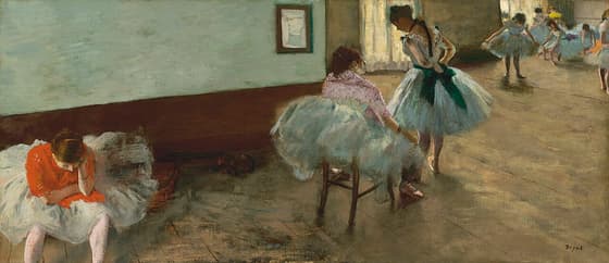舞踊のレッスン