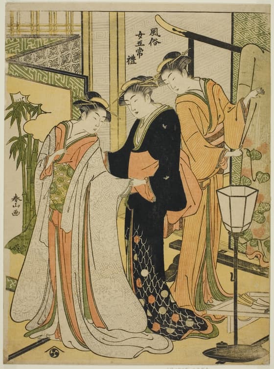 風俗女五常　礼