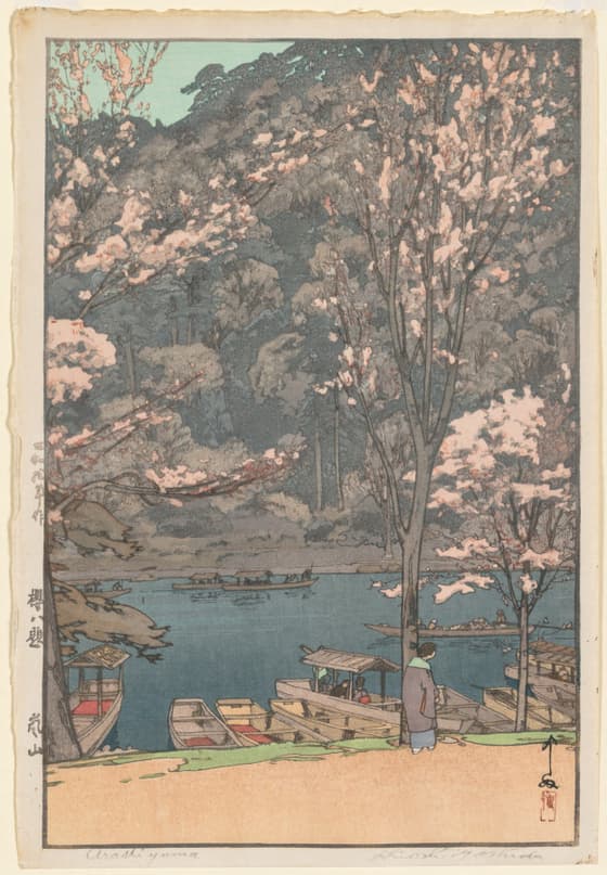 Eight Scenes of Cherry Blossom: Arashiyama