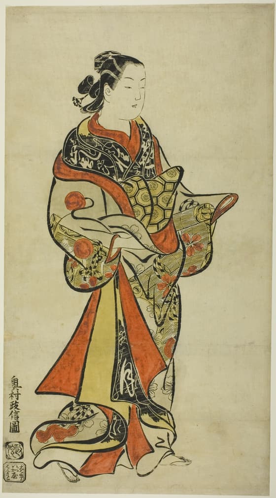 立姿の遊女