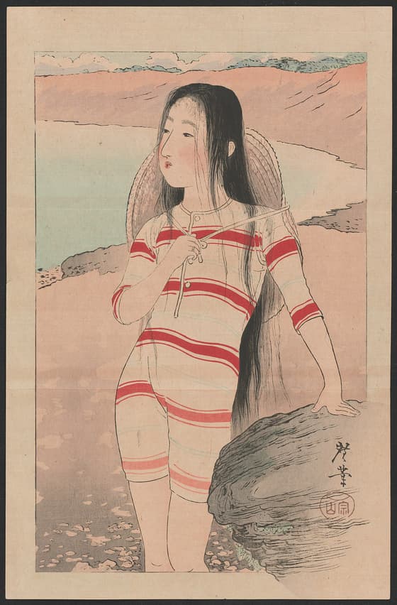 Sea Bathing Beauty
