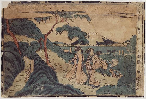 浮絵忠臣蔵　八段目