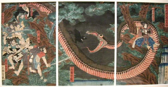 破奇術頼光袴垂為搦