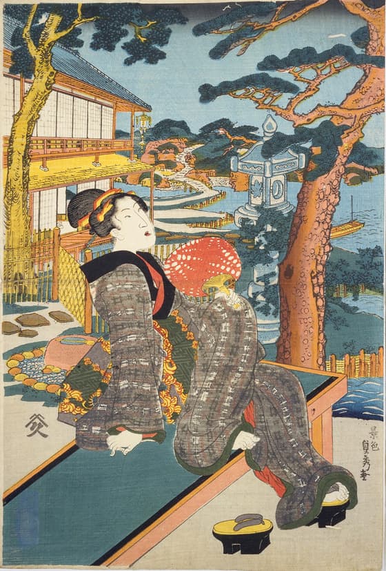 〔風流雪月花之内〕（月）