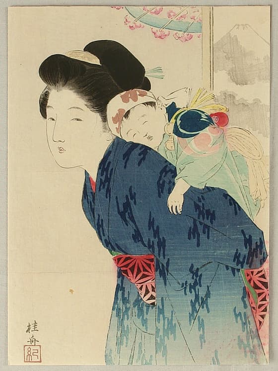 麻だすき