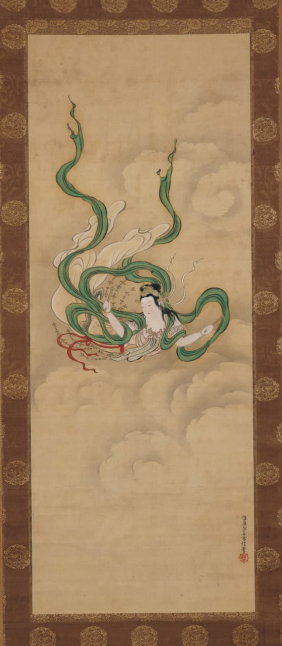 飛天図