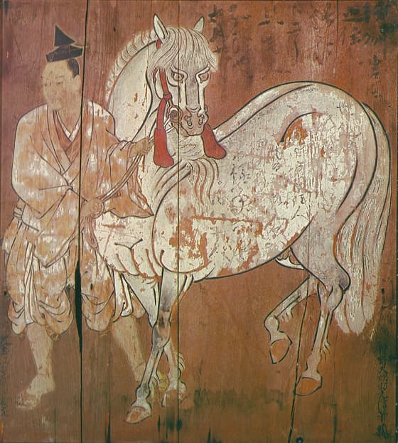 神馬図額（賀茂神社）　一