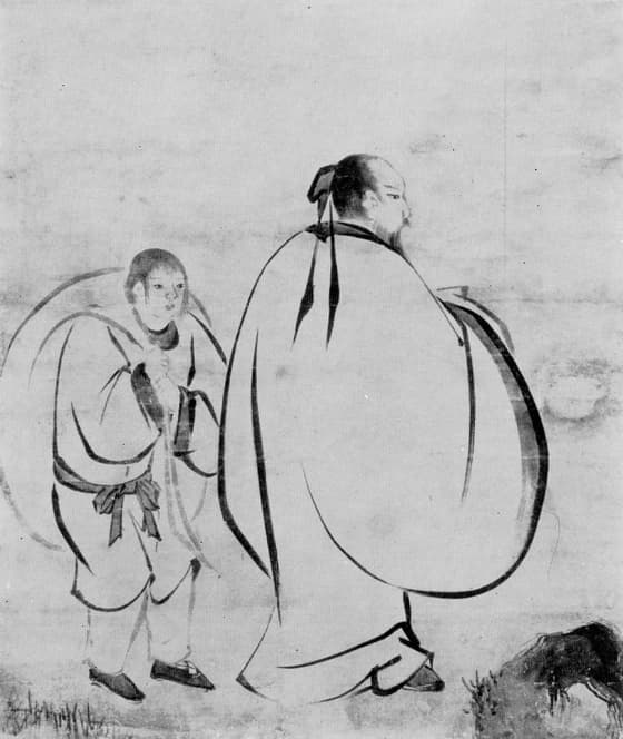 竹林七賢図
