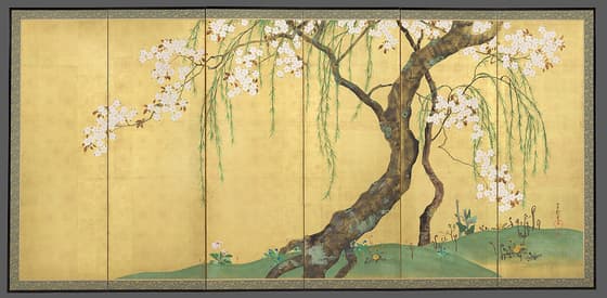 桜楓図