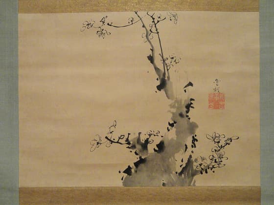 梅花図