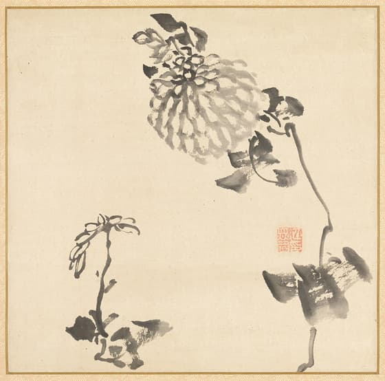 菊図