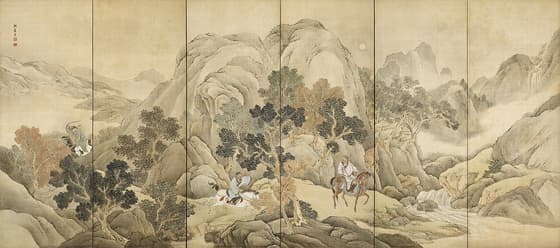 蕭何追韓信図