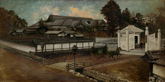 宮城県庁門前図