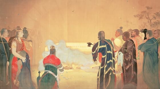 仏涅槃　荼毘
