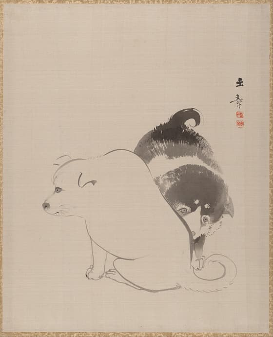 仔犬図