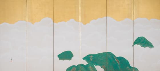 群青富士（左隻）
