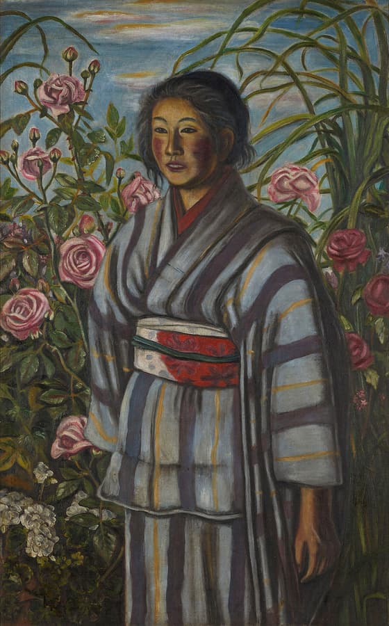 薔薇と少女