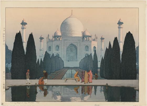 Morning Mist in Taj Mahal, no. 5
