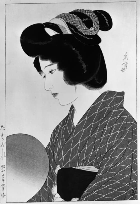 婦女四題 たそがれ
