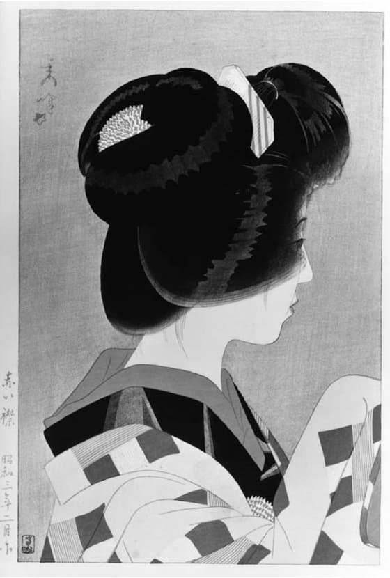 婦女四題 赤い襟