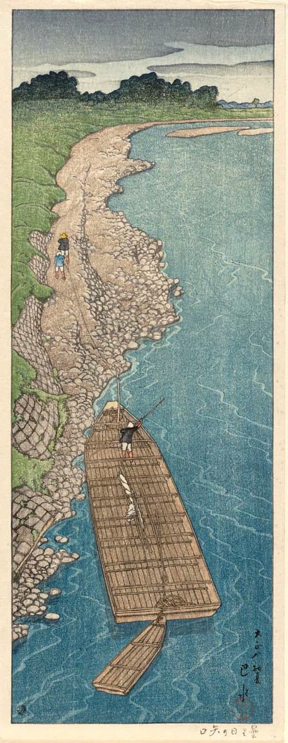 曇り日の矢口