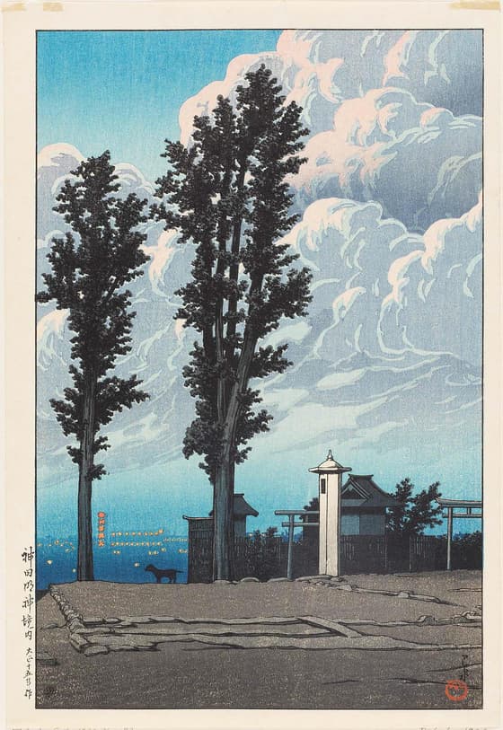 東京二十景 神田明神境内
