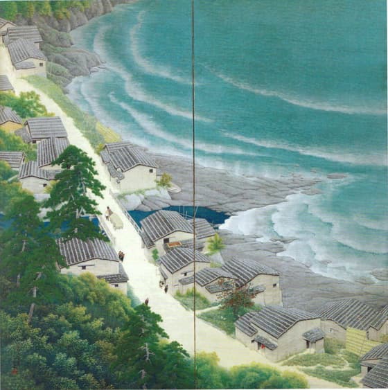 海辺の村