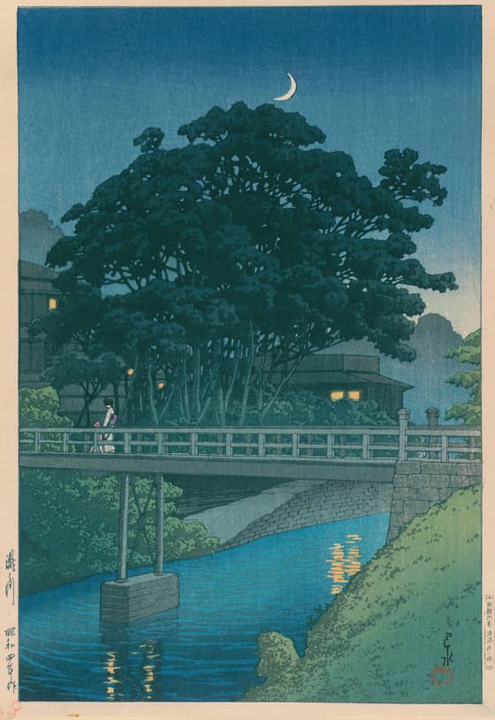 東京二十景 瀧之川