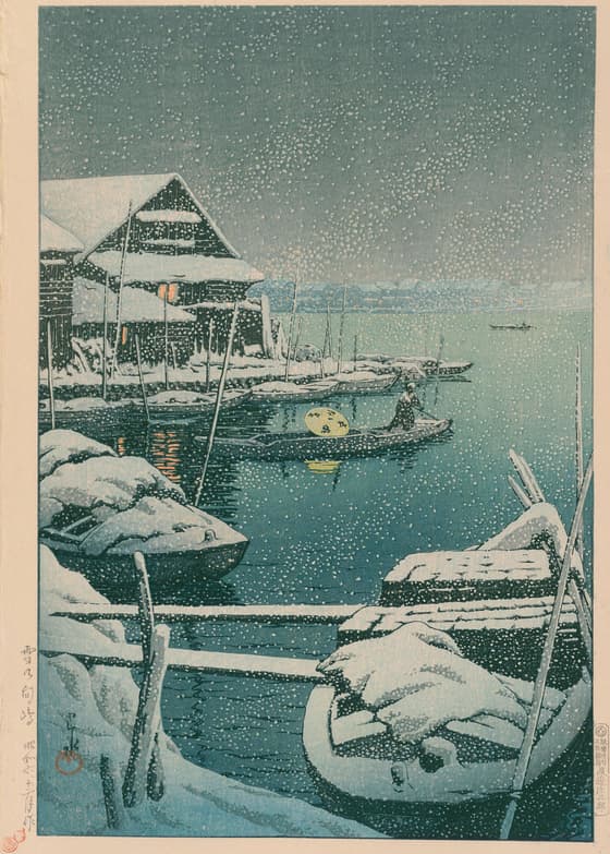 雪の向嶋