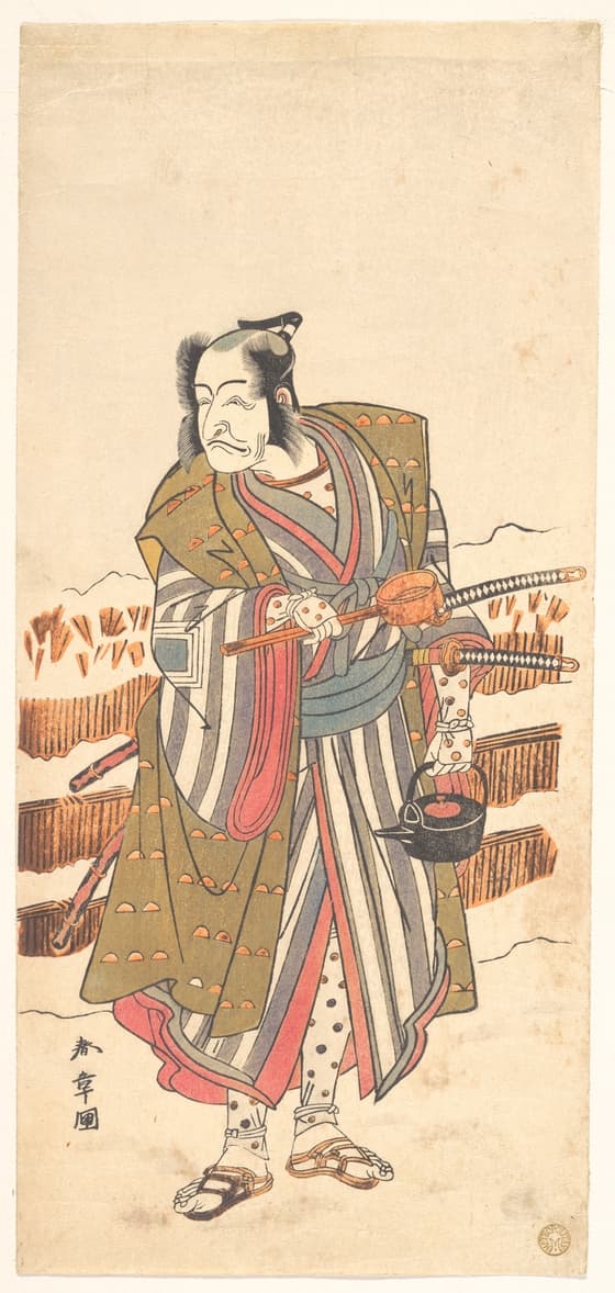 三代目市川海老蔵の武士
