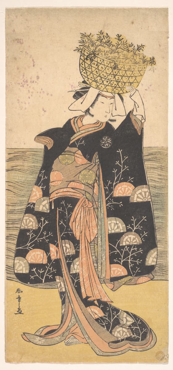 初代中村仲蔵の白菊の霊