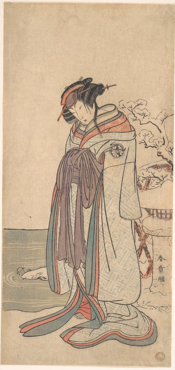 三代目瀬川菊之丞の遊女