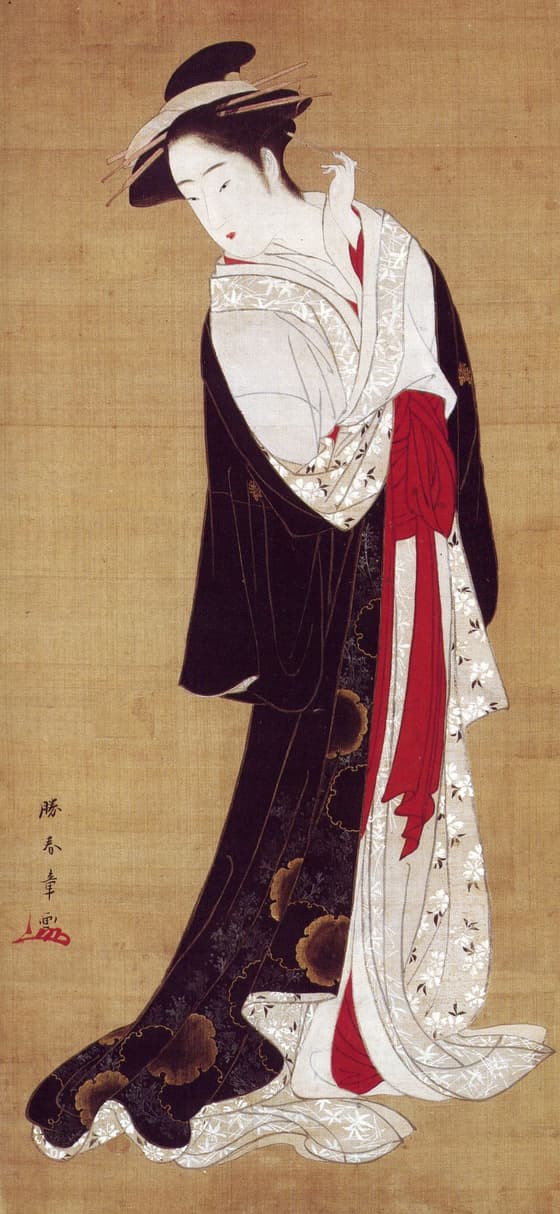 立美人