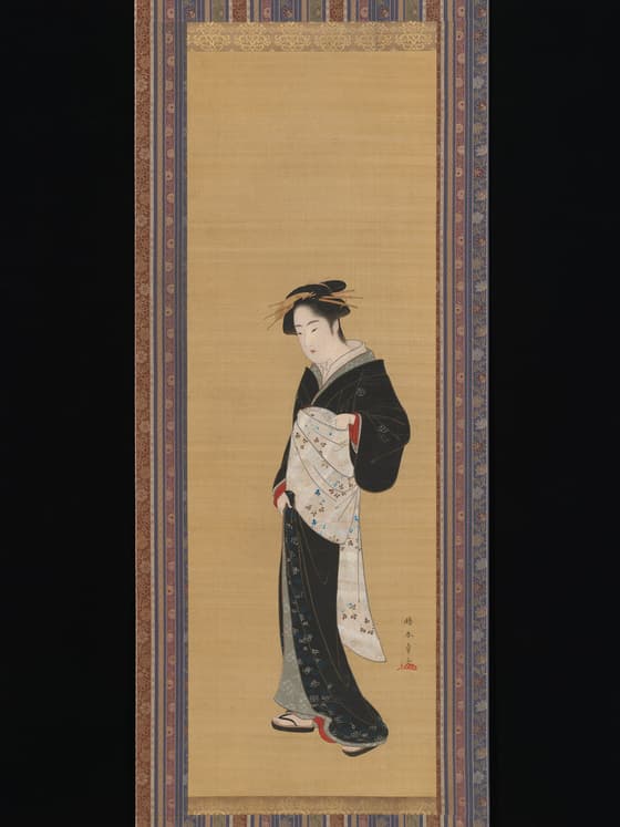 立姿美人図