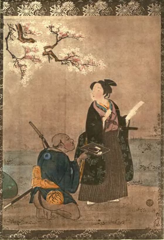 A youth composing poetry—by the noted artist