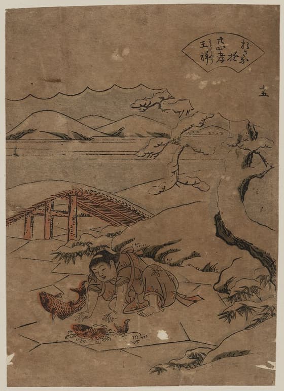 やつし廿四孝　王祥