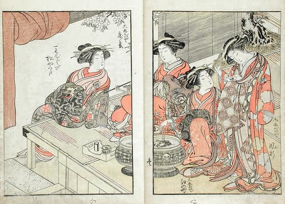 青楼美人合姿鏡 壱