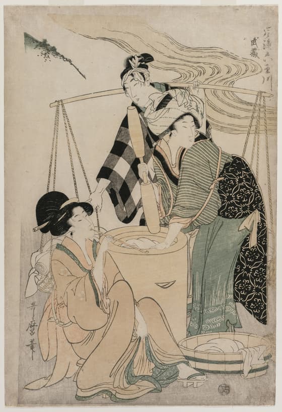 風流六玉川　摂津